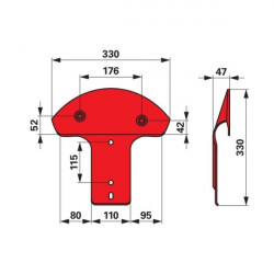 Kuhn sanka pri reduktorju za GMD (56190500)
