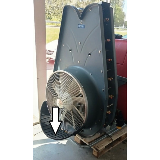 Dragone zaščita pred vsesavanjem listja v ventilator Dragone zaščita pred vsesavanjem listja v ventilator
