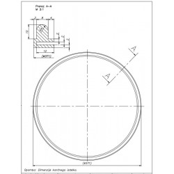 Škrlj tesnilo vrat EPDM fi 371 mm