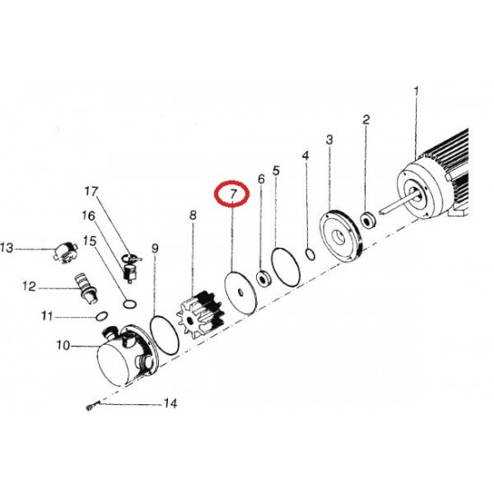 BCM inox plošča rotorja Volumex 30