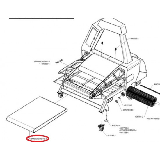 Bucher transportni trak Vistalys (479896)