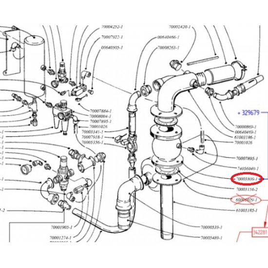 Bucher ventil prirobnični DN80 (70003809) Bucher ventil prirobnični DN80 (70003809)