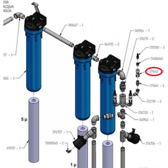 Bucher ventil nepovratni za FX (371642) Bucher ventil nepovratni za FX (371642)