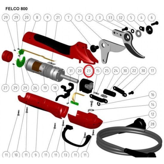 Felco matica pogona 800/810 (800/32)